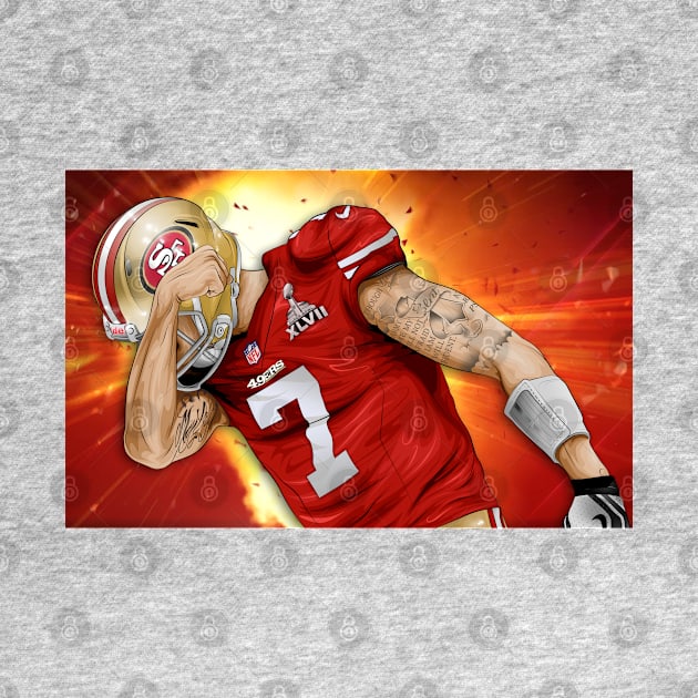 COLIN KAEPERNICK / GOLD by Jey13